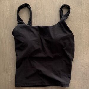 Black Sleeveless Women's Top